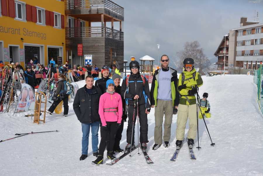 Enlarged view: IFD ski day Stoos February 2016