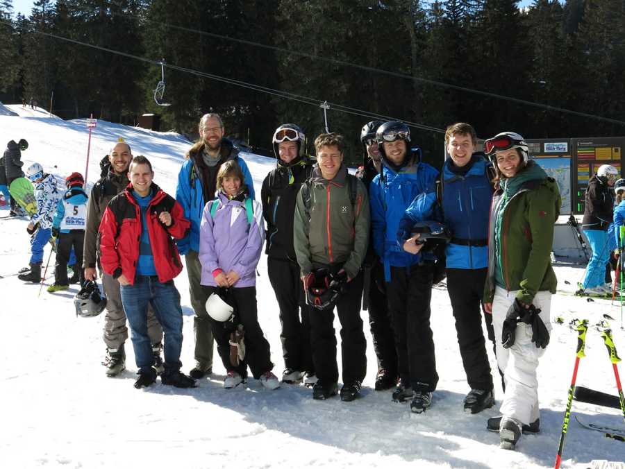Enlarged view: IFD ski day Hoch Ybrig February 2017