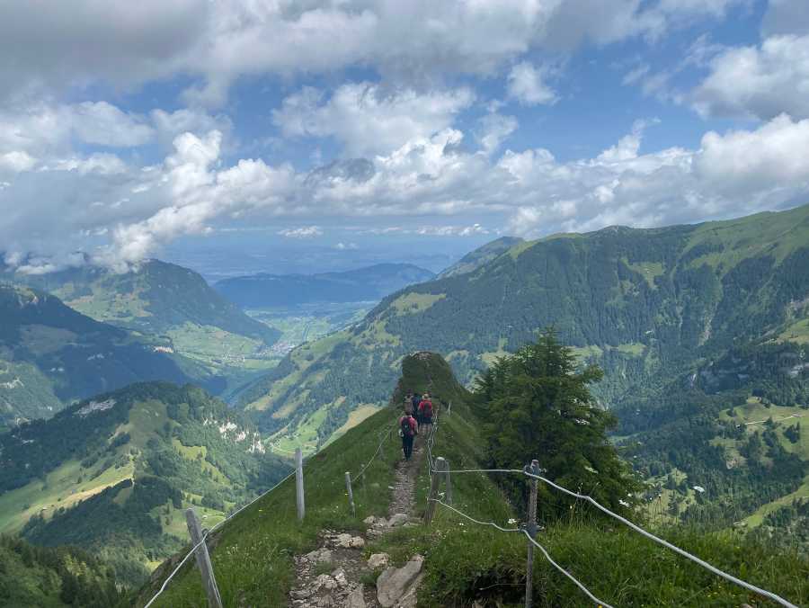 Enlarged view: Supponen group hike Engelberg July 2023