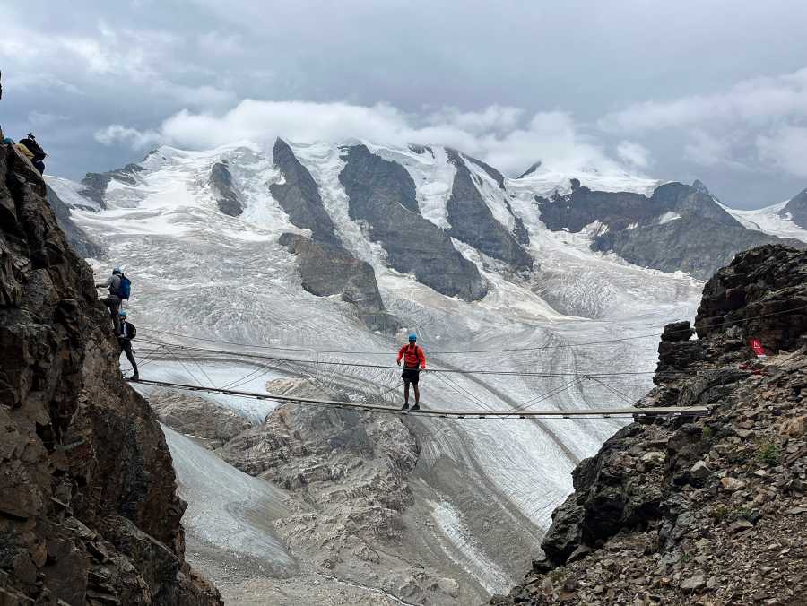 Enlarged view: Jenny group excursion Bernina August 2023