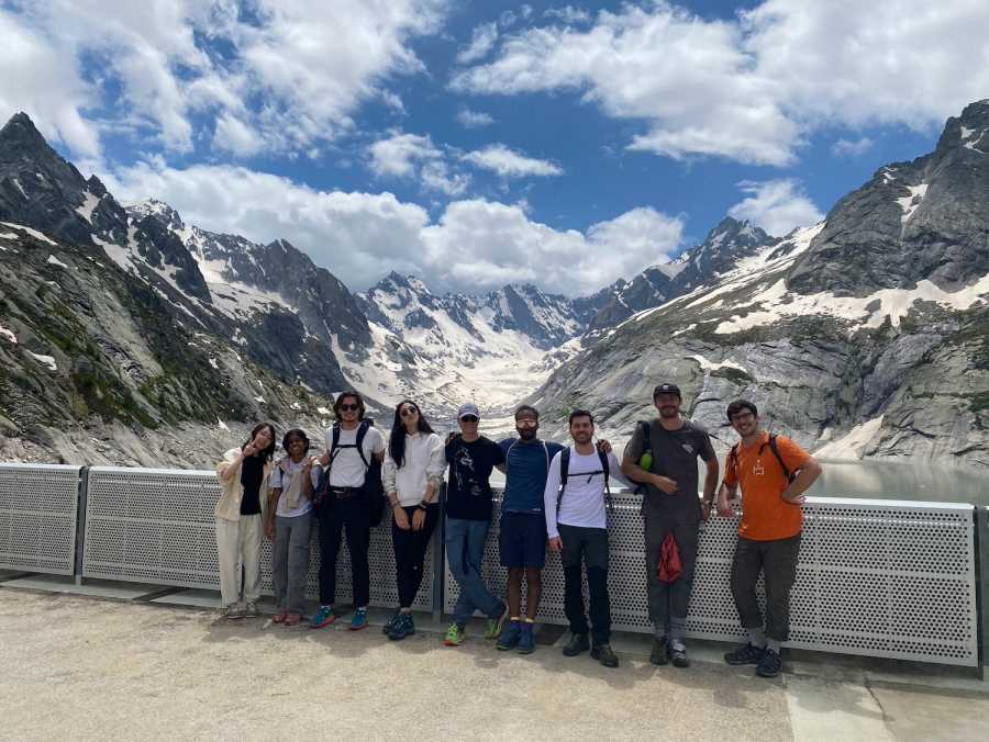 Enlarged view: Supponen group retreat Val Bregaglia June 2024