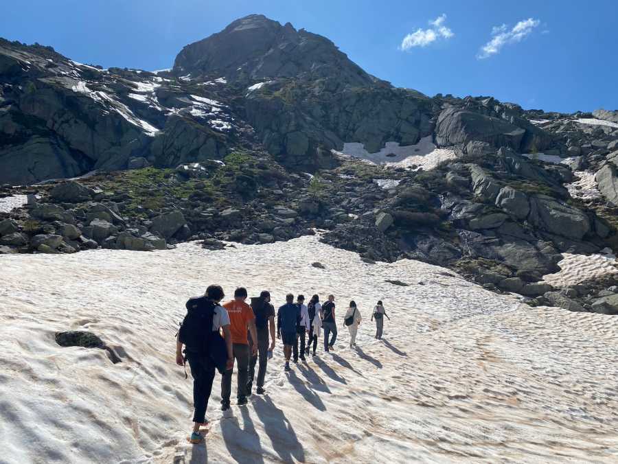 Enlarged view: Supponen group retreat Val Bregaglia June 2024