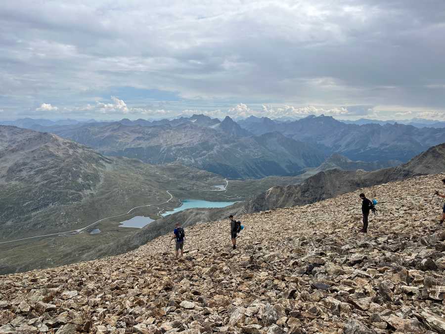 Enlarged view: Jenny group excursion Bernina August 2023