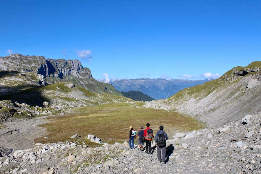 Enlarged view: Jenny group excursion Bisisthal/Braunwald August 2020